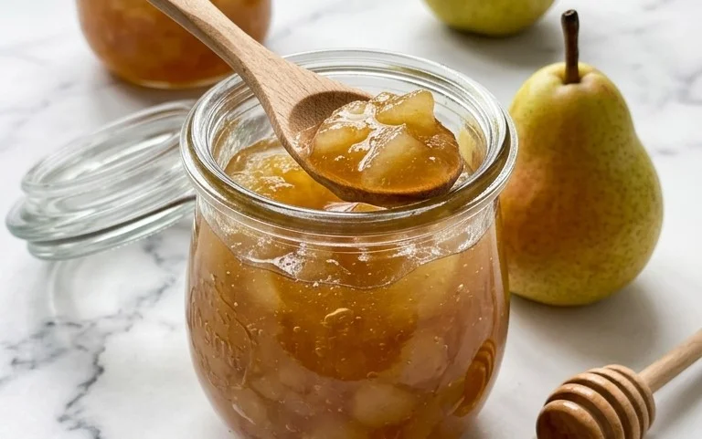 Birnen Honig Marmelade: Goldene Herbst-Süße Rezept