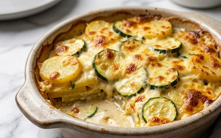 Kartoffel-Zucchini-Auflauf: Cremig & Einfach Lecker