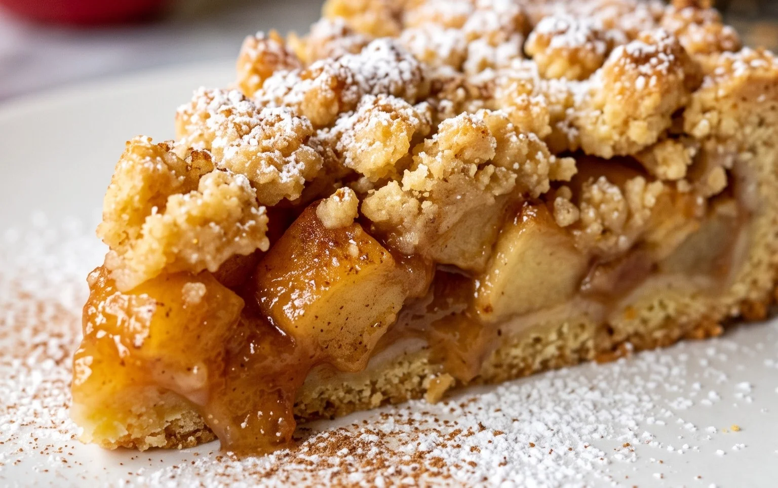 Apfelkuchen mit Streusel - nach Omas Rezept