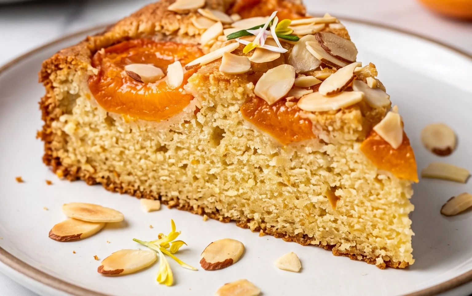 Apricot Almond Cake